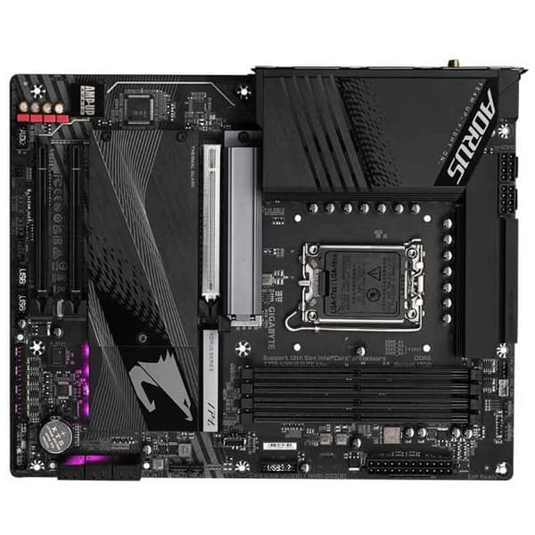 Gigabyte Moderkort Z790 Aorus Elite Ax Ddr5 Silver