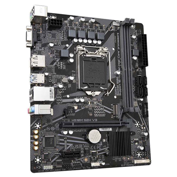 Gigabyte Moderkort H510m S2h V3 Svart