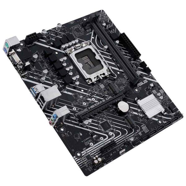 Asus Bundkort Prime H610m-e D4-csm Sort