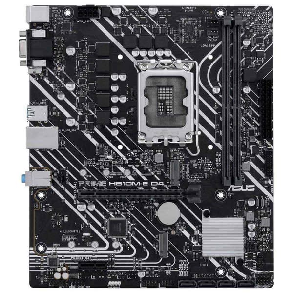 Asus Bundkort Prime H610m-e D4-csm Sort