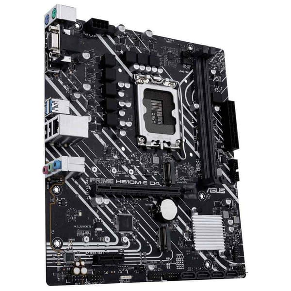 Asus Bundkort Prime H610m-e D4-csm Sort
