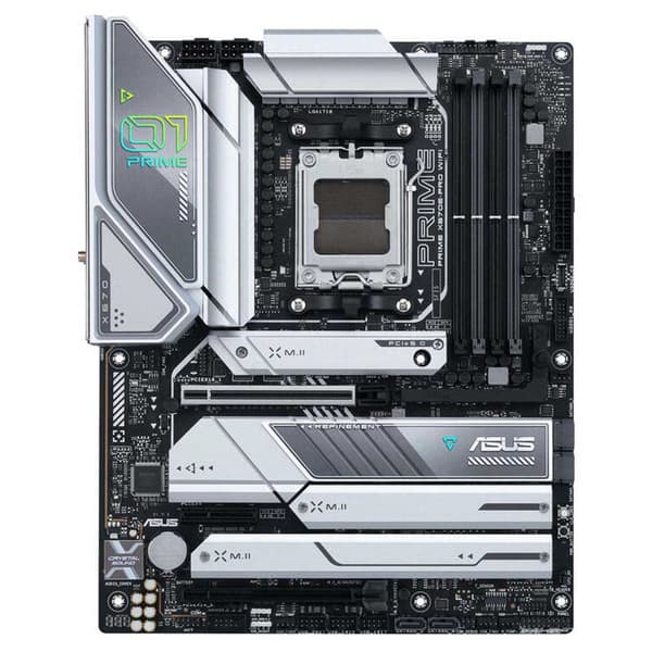 Asus Emolevy Prime X670e-pro Hopeinen
