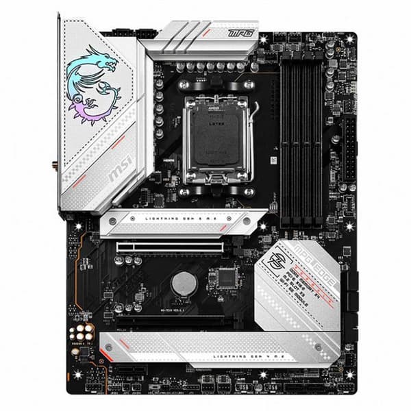 Msi Moderkort Mpg B650 Edge Wifi Silver