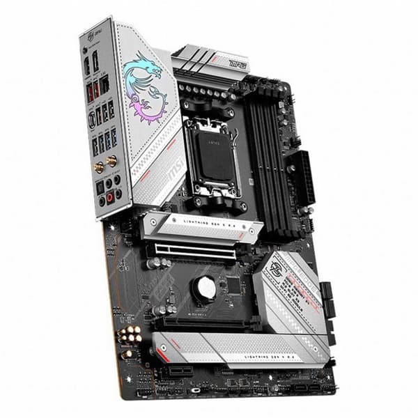 Msi Moderkort Mpg B650 Edge Wifi Silver