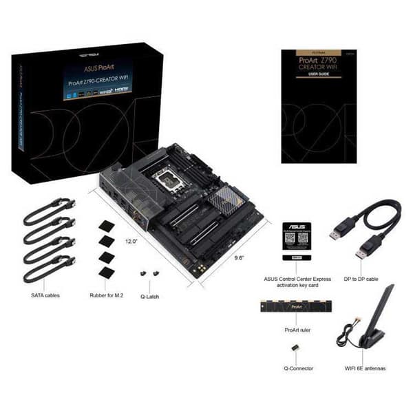 Asus Moderkort Proart Z790-creator Wifi Silver