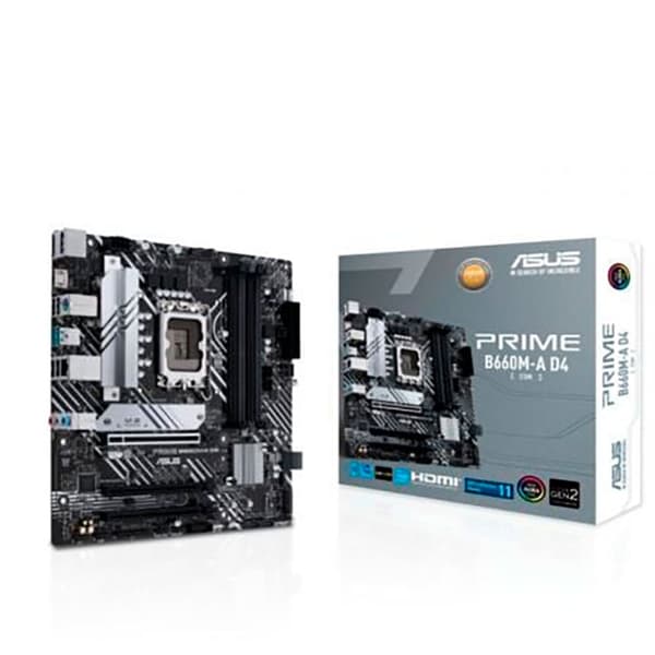 Asus Emolevy Prime B660m-a D4-csm Kirkas