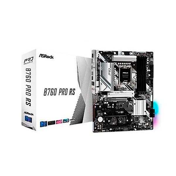 Asrock Moderkort B760 Pro Rs Durchsichtig