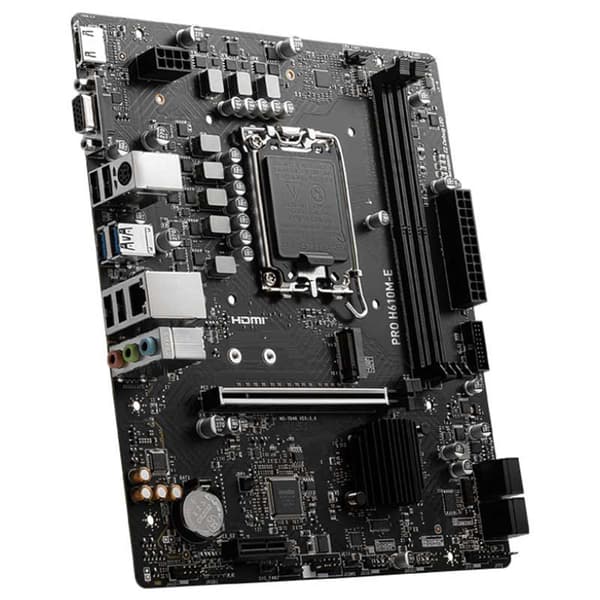 Msi Bundkort Pro H610m-e Sort