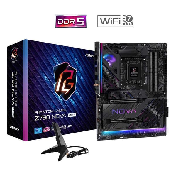 Asrock Bundkort Z790 Nova Wifi Sort