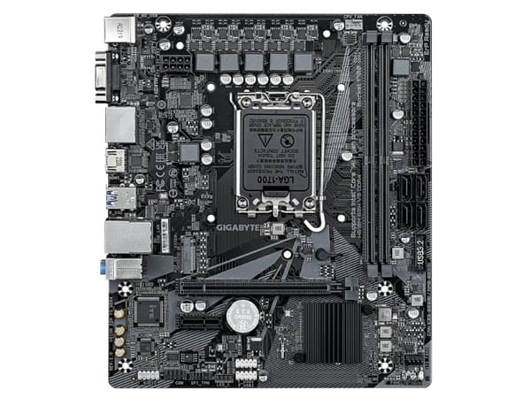 Gigabyte H610M S2H V3 DDR4 - 1.0 - hovedkort - micro ATX - LGA1700-sokkel - H610 Chipset - USB 3.2 Gen 1 - Gigabit LAN - innbygd grafikk (CPU kreves)