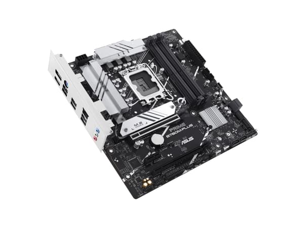 ASUS PRIME B760M-PLUS - Hovedkort - micro ATX - LGA1700-sokkel - B760 Chipset - USB 3.2 Gen 2, USB 3.2 Gen 1, USB-C 3.2 Gen 1 - 2.5 Gigabit LAN - inn