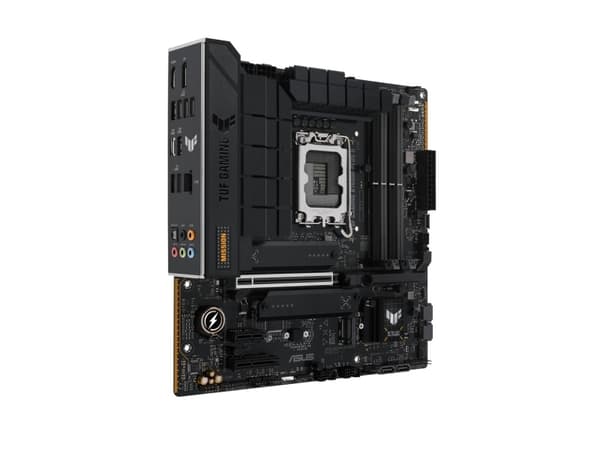 ASUS TUF GAMING B760M-PLUS II - Hovedkort - micro ATX - LGA1700-sokkel - B760 Chipset - USB-C 3.2 Gen 2x2, USB 3.2 Gen 2, USB 3.2 Gen 1 - 2.5 Gigabit