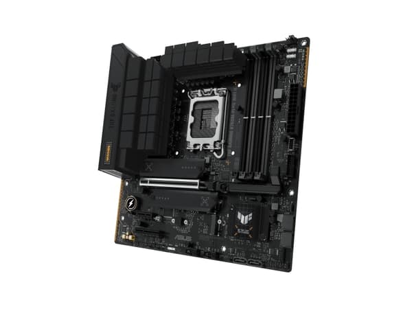 ASUS TUF GAMING B760M-PLUS WIFI II - Hovedkort - micro ATX - LGA1700-sokkel - B760 Chipset - USB 3.2 Gen 2, USB 3.2 Gen 1, USB-C 3.2 Gen2 - Wi-Fi 6,
