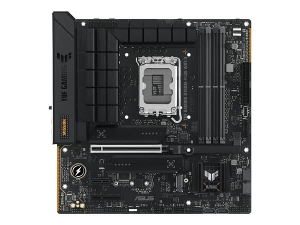 ASUS TUF GAMING B760M-PLUS WIFI II - Hovedkort - micro ATX - LGA1700-sokkel - B760 Chipset - USB 3.2 Gen 2, USB 3.2 Gen 1, USB-C 3.2 Gen2 - Wi-Fi 6,