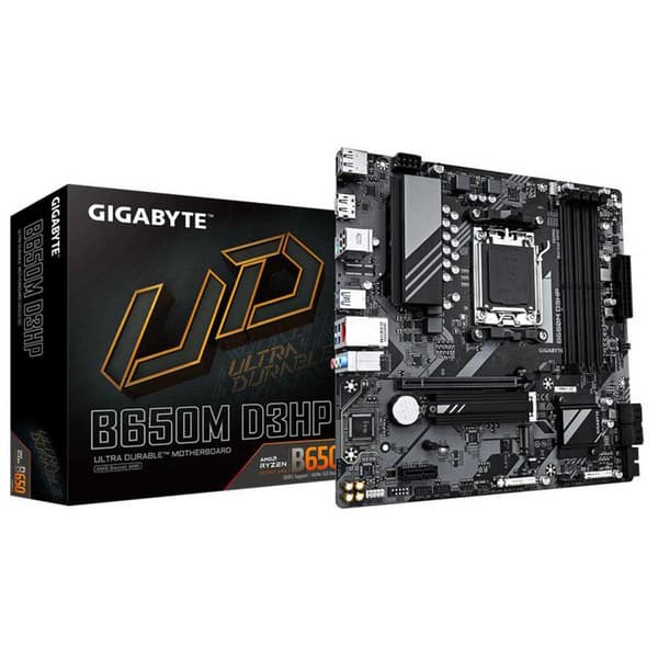 Gigabyte Moderkort B650m D3hp 4xddr5