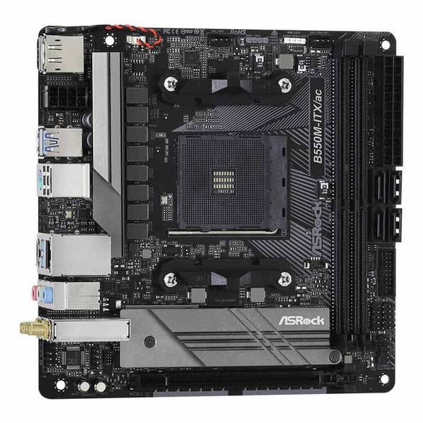 Asrock Bundkort B550m-itx/ac