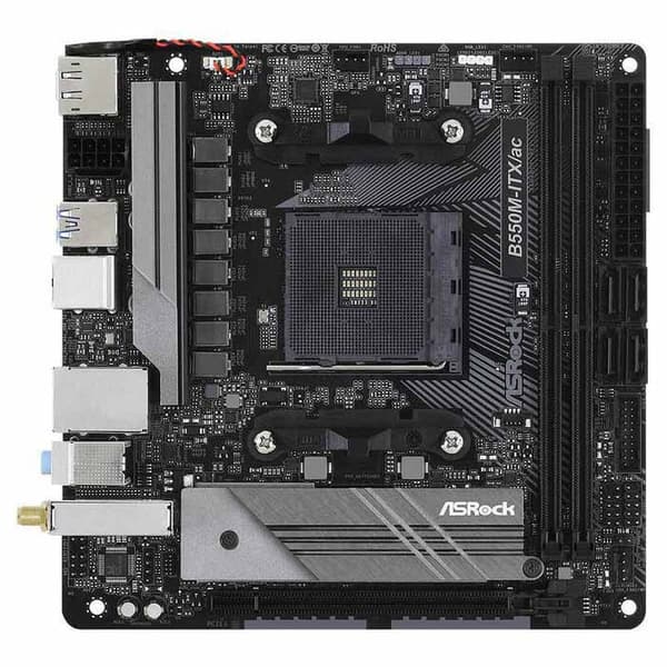 Asrock Bundkort B550m-itx/ac