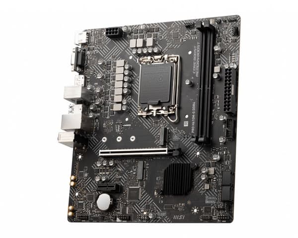 MSI PRO H610M-G DDR4 moderkort Intel H610 LGA 1700 micro ATX