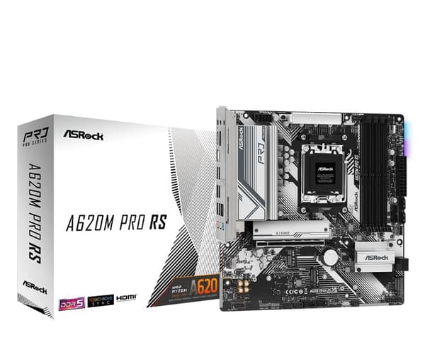 ASRock A620M Pro RS - 90-MXBLN0-A0UAYZ