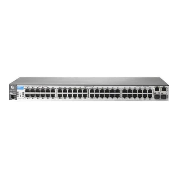 HP E2620-48 Layer 3 Switch - 48 portar hanterbar - Rackmonterbar, stationär, väggmonterad- USED