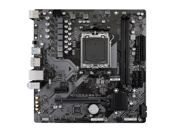 Gigabyte A620M H - Moderkort - micro ATX - Socket AM5 - AMD A620 Chipuppsättning - USB 3.2 Gen 1, USB-C 3.2 Gen 1 - Gigabit LAN - inbyggda grafiken (