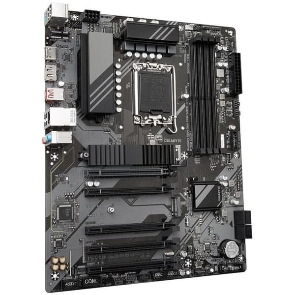 Moderkort - GIGABYTE - B760 DS3H - Kompatibel med Intel 14:e generationen - DDR5 upp till 7600MHz - 2x PCIe 4.0 M.2