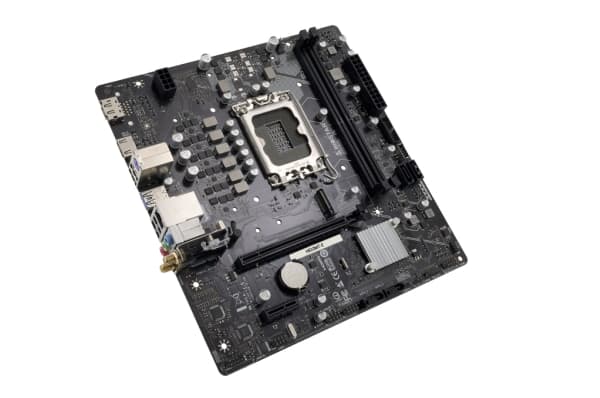 Biostar H610MT - Hovedkort - mikro ATX - USB 3.2 Gen 1 - innbygd grafikk (CPU kreves)