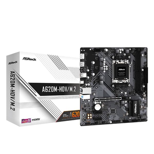 Asrock Moderkort A620m-hdv/m.2