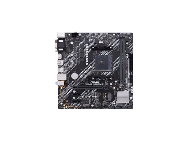 ASUS PRIME A520M-E/CSM - Hovedkort - micro ATX - Socket AM4 - AMD A520 Chipset - USB 3.2 Gen 1, USB 3.2 Gen 2 - Gigabit LAN - innbygd grafikk (CPU kr