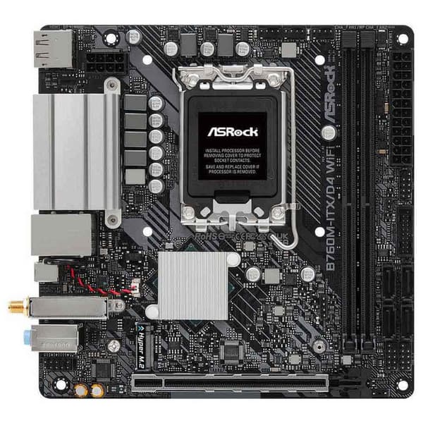 Asrock Bundkort B760m-itx/d4 Wifi