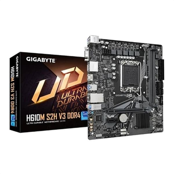 Gigabyte Moderkort H610m S2h V3 Ddr4