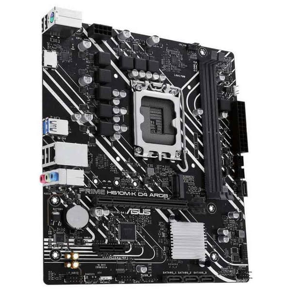 Asus Moderkort Prime H610m-k D4 Argb