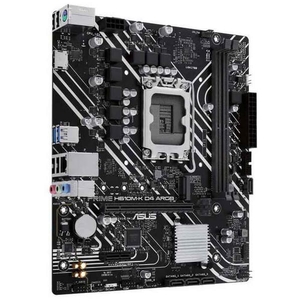 Asus Moderkort Prime H610m-k D4 Argb