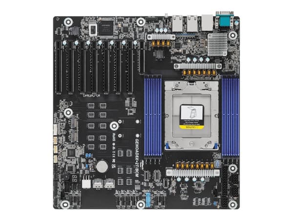ASRock Rack GENOAD8X-2T/BCM - Hovedkort - SSI EEB - LGA6096 Socket - USB 3.2 Gen 1 - 2 x 10 Gigabit LAN, Gigabit LAN - innbygd grafikk
