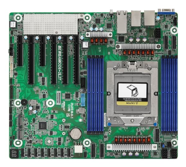 Płyta główna ASRock ASRock hovedkort BERGAMOD8-2L2T CEB-sokkel SP5 enkel