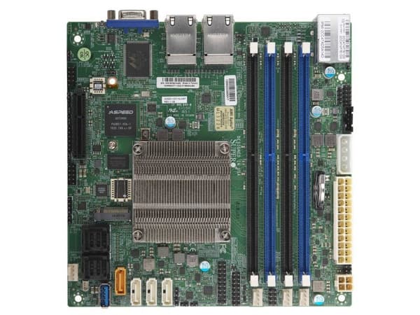 Supermicro A2SDI-8C-HLN4F, Intel, Intel® Atom™, DDR4-SDRAM, DIMM, 1600,1866,2100,2400 Mhz, 256 GB