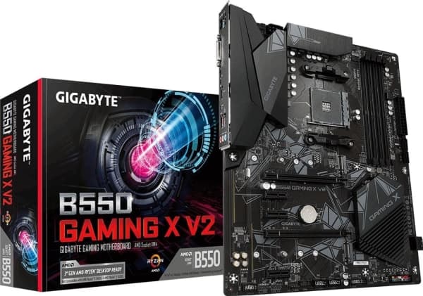GIGABYTE B550 Gaming X V2, AMD, Uttag AM4, AMD Ryzen 3000 Series, AMD Ryzen 4000 Series, AMD Ryzen 5000 Series, Uttag AM4, DDR4-SDRAM, 128 GB
