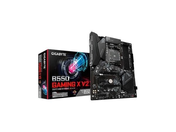 GIGABYTE B550 Gaming X V2, AMD, Uttag AM4, AMD Ryzen 3000 Series, AMD Ryzen 4000 Series, AMD Ryzen 5000 Series, Uttag AM4, DDR4-SDRAM, 128 GB