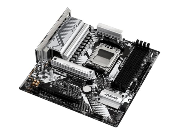 ASRock B650M PRO RS - Hovedkort - micro ATX - Socket AM5 - AMD B650 Chipset - USB-C 3.2 Gen2, USB-C 3.2 Gen 1, USB 3.2 Gen 2, USB 3.2 Gen 1 - 2.5 Gig