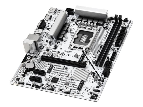 ASRock B760M-HDV/M.2 - Hovedkort - micro ATX - LGA1700-sokkel - B760 Chipset - USB-C 3.2 Gen 1, USB 3.2 Gen 1 - 2.5 Gigabit LAN - innbygd grafikk (CP
