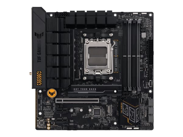 ASUS TUF GAMING B650M-E WIFI - Moderkort - micro ATX - Socket AM5 - AMD B650 Chipuppsättning - USB-C 3.2 Gen 2x2, USB 3.1 Gen 2, USB 3.2 Gen 2, USB-C