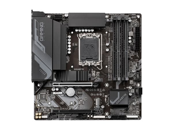 Gigabyte B760M GAMING X DDR4 - 1.0 - hovedkort - micro ATX - LGA1700-sokkel - B760 Chipset - USB-C 3.2 Gen2, USB 3.2 Gen 1 - 2.5 Gigabit LAN - innbyg