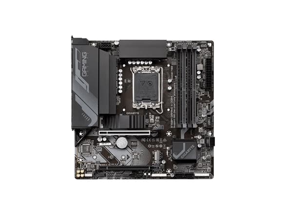 Gigabyte B760M GAMING X DDR4 - 1.0 - hovedkort - micro ATX - LGA1700-sokkel - B760 Chipset - USB-C 3.2 Gen2, USB 3.2 Gen 1 - 2.5 Gigabit LAN - innbyg