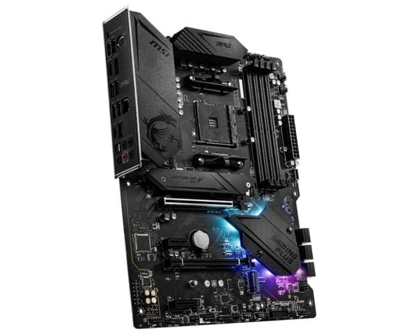 MSI MPG B550 Gaming Plus, AMD, Uttag AM4, AMD Ryzen 3000 Series, DDR4-SDRAM, 128 GB, DIMM