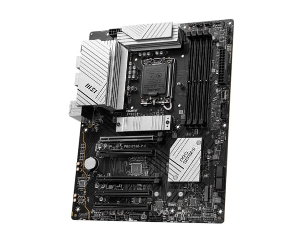 MSI PRO B760-P II, Intel, LGA 1700, Intel® Celeron®, Intel® Core™ i3, Intel® Core™ i3, Intel® Core™ i5, Intel® Core™ i7, Intel® Pentium® Gold, 256 Gt