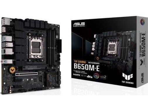ASUS TUF GAMING B650M-E - Hovedkort - micro ATX - Socket AM5 - AMD B650 Chipset - USB 3.1 Gen 2, USB 3.2 Gen 2, USB-C 3.2 Gen2, USB-C 3.2 Gen 1 - 2.5