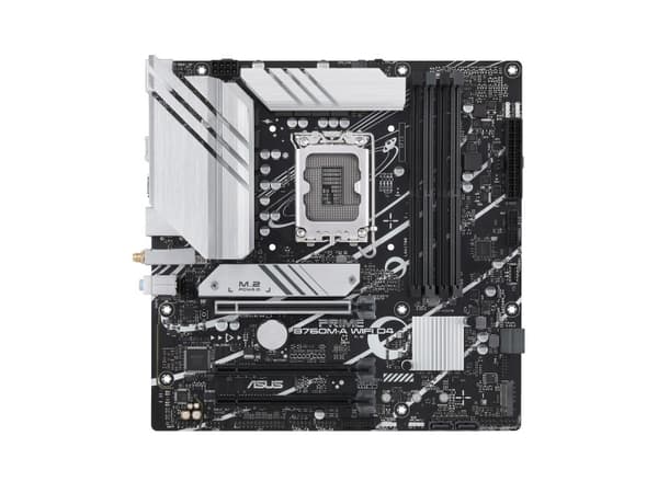 ASUS PRIME B760M-A WIFI D4, Intel, LGA 1700, Intel® Celeron®, Intel® Core™ i3, Intel® Core™ i5, Intel® Core™ i7, Intel® Core™ i9,..., LGA 1700, DDR4