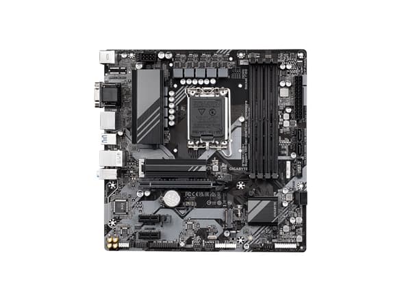 Gigabyte B760M DS3H, Intel, LGA 1700, Intel® Celeron®, Intel® Core™ i3, Intel® Core™ i5, Intel® Core™ i7, Intel® Core™ i9,..., LGA 1700, 192 GB, DDR5