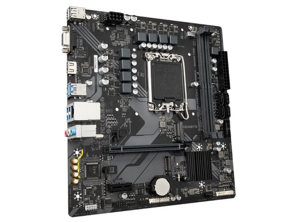 Gigabyte B760M H DDR4, Intel, LGA 1700, Intel® Celeron®, Intel® Pentium® Gold, LGA 1700, 64 GB, DDR4-SDRAM