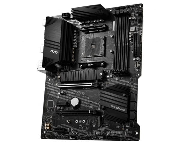 MSI B550-A PRO, AMD, Stik AM4, 3. generasjon AMD Ryzen™ 9, AMD Ryzen 9 5. generasjon, DDR4-SDRAM, 128 GB, DIMM